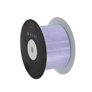 Cut Edge Organza 50mm X 50mtrs Mauve
