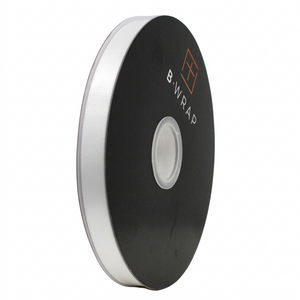 Double Sided Satin 16mm X 100mtrs White