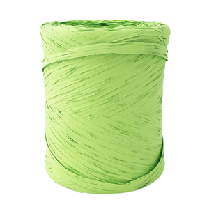 Poly Raffia 5mm X 200mtrs Light Lime