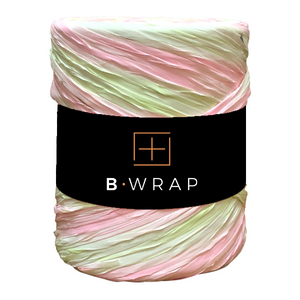 Tri Colour Raffia 5mm X 200mtrs Pink/Green