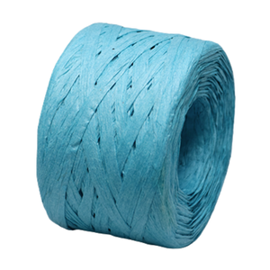 Paper Raffia 4mm X 100mtrs Aqua