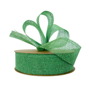 Cotton Raw Mesh 40mm X 20m Green