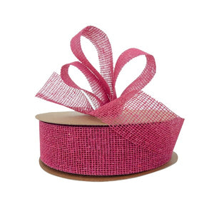 Cotton Raw Mesh 40mm X 20m Hot Pink