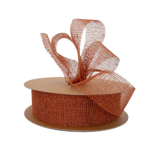 Cotton Raw Mesh 40mm X 20m Rust