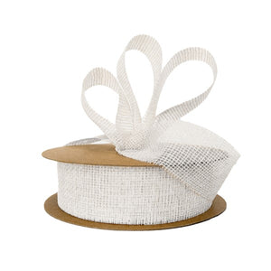 Cotton Raw Mesh 40mm X 20m White