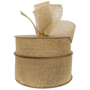 Cotton Raw Mesh 65mm X 20m Natural
