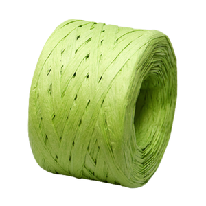 Paper Raffia 4mm X 100mtrs Citrus Green