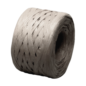 Paper Raffia 4mm x 100mtrs Mushroom