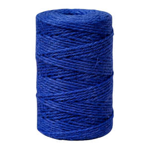 Jute Twine 3mm X 100mtrs Blue