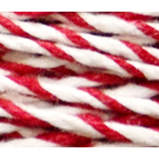 Bakers Twine 2mm X 100mtrs Red/Whi