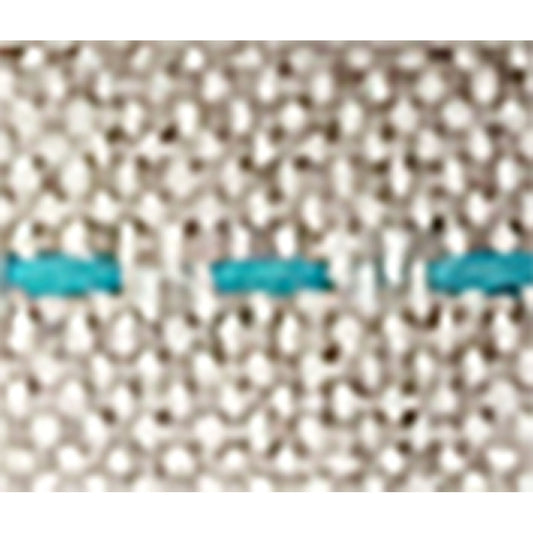 Woven Stitch 15mm X 20mtrs Natural/Blue