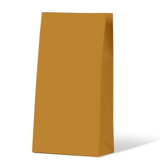 Mustard Medium Coloured Gift Paper Bag