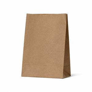 Flat Bottom Supermarket Large Paper Bag