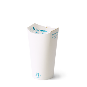 16oz White Kraft The Good Cup - 800/Ctn