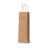 Brown Kraft Single Wine Bag
