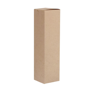Wine 1 Bottle Box Natural Kraft 89x89x343mm
