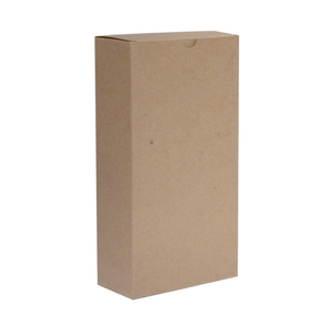Wine 2 Bottle Box Natural Kraft 178x89x343mm