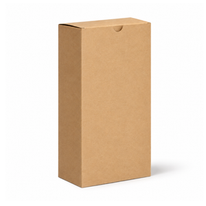 Wine 2 Bottle Box Natural Kraft 178x89x343mm