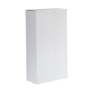 Wine 2 Bottle Box White 178x89x343mm