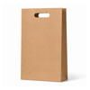Brown Kraft Die Cut Triple Wine Bag