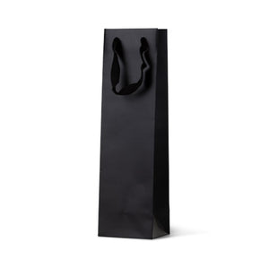 Deluxe Black Single Wine Bag