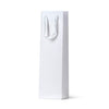 Deluxe White Single Wine Bag
