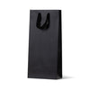 Deluxe Black Double Wine Bag