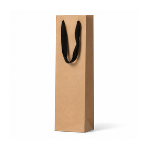 Deluxe Kraft Single Wine Bag