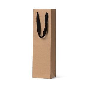 Deluxe Kraft Single Wine Bag