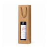 Brown Kraft Window Single Wine Bag