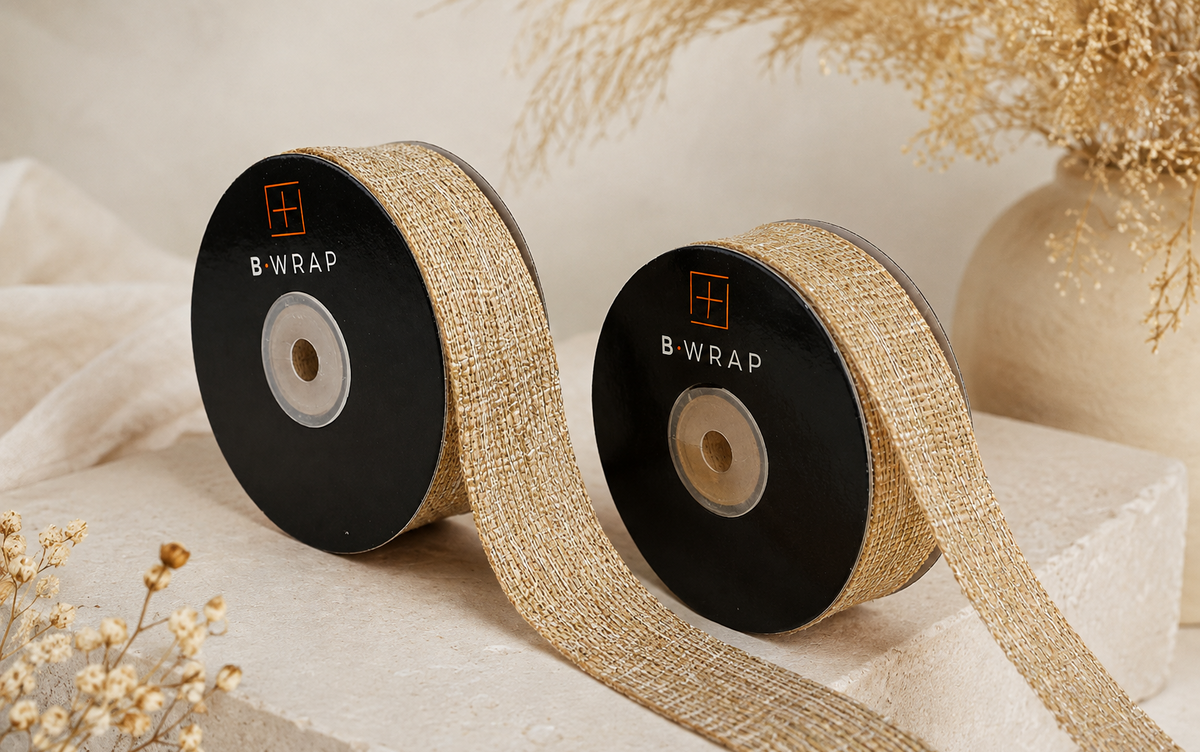 Woven Cut Edge Ribbon