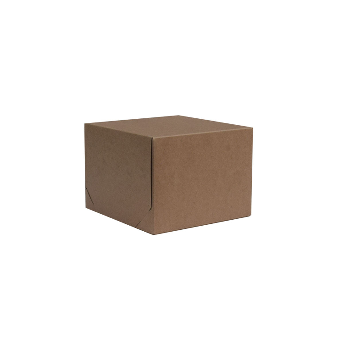 2 Piece Gift Box Natural Kraft 254x254x127mm