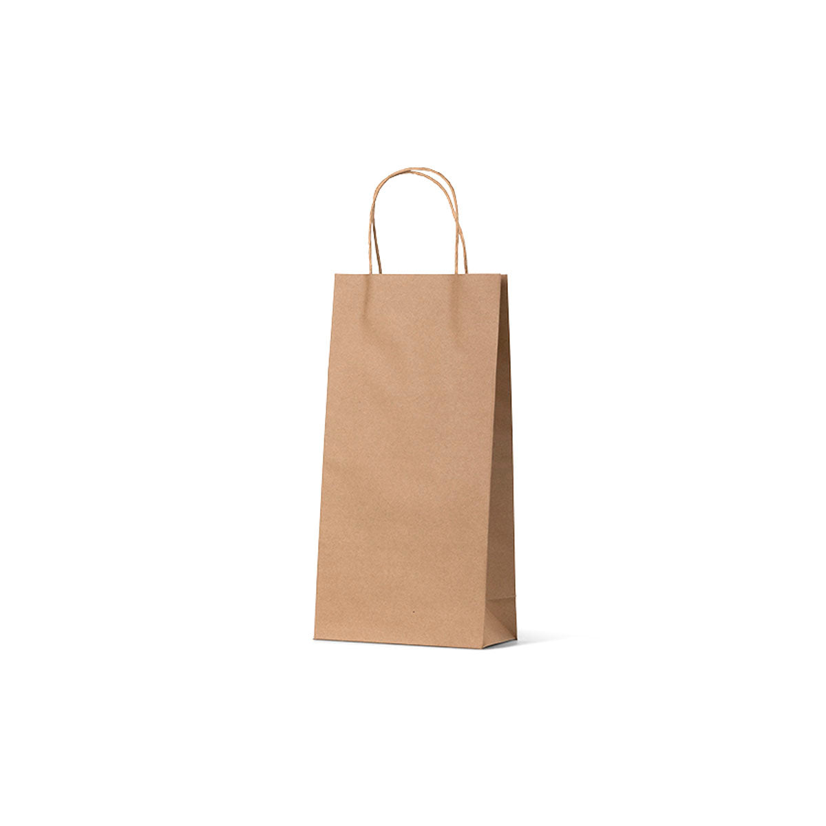 Brown Kraft Double Wine Bag