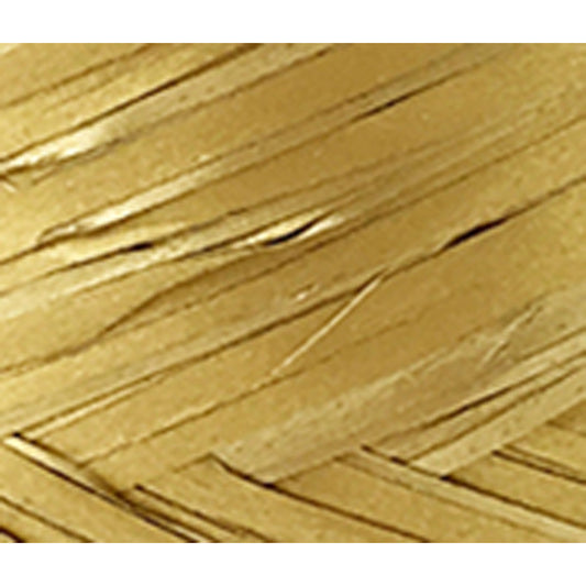 Poly Raffia 5mm X 200mtrs Gold